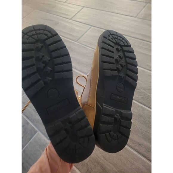 Timberland Youth Field Boot Leather Tan Brown Size 6‎ - Picture 6 of 7